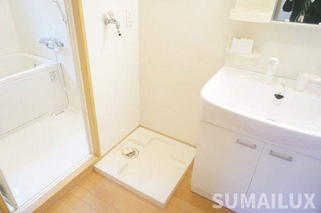 上益城郡益城町大字古閑の賃貸マンションの洗面所