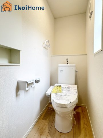 神戸市西区池上第4　新築戸建 全4棟 2号棟のトイレ|【ホームページに現地動画掲載中】●年中無休：当日予約可●ウォシュレット・暖房便座脱臭機能付きトイレ