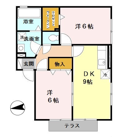 モンソレイユの間取り|モンソレイユ