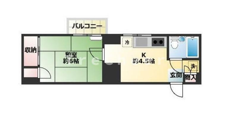 ガーデンハイツフタバの間取り
