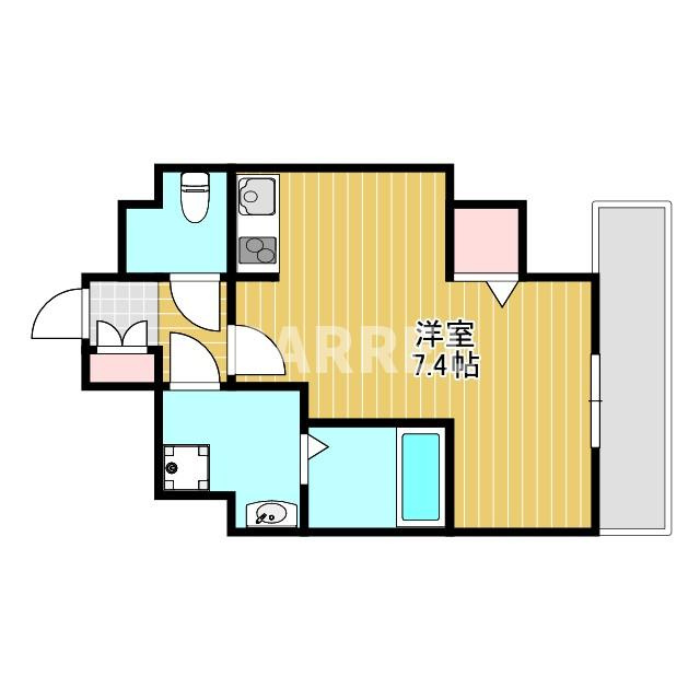 ONLYONE伊丹中央の間取り
