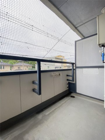熊本市中央区新屋敷２丁目の賃貸マンションのバルコニー