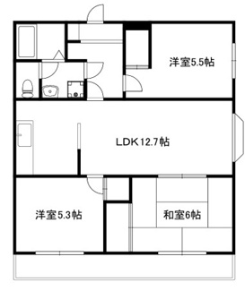 【間取り】 | グレースマンション | 間取りです。