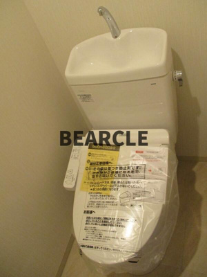 【トイレ】 | アクアプレイス京都三条朱雀 | 落ち着いた色調のトイレです