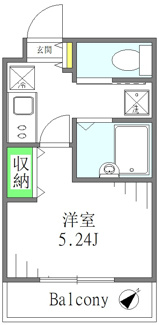 【間取り】 | グレイス雷電 | 実際の状況と異なる場合、現況を優先致します