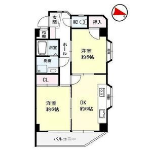 ローレル甲南の間取り