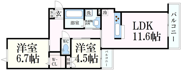 ララブレッザ芦屋翠ヶ丘