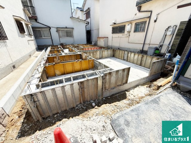 羽曳野市西浦　第3期　新築一戸建ての外観|現在建築中！落ち着いた街並みで新生活を始めることが出来そう！周辺の物件も併せてご紹介させて頂きます！
