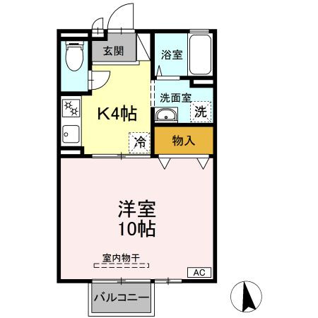 ウィルコート水道橋　Ｃの間取り