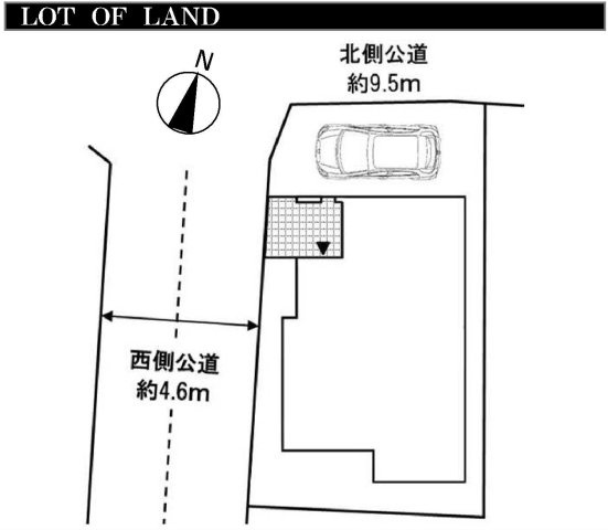【横浜市港南区上大岡東3丁目5-26新築戸建て】★仲介手数料無料★の区画図