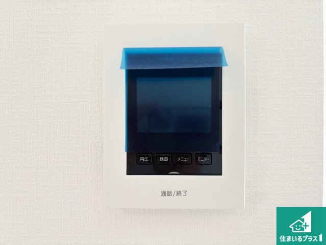 和歌山市新庄　第4期　新築一戸建ての防犯設備|防犯に安心なカラーモニターインターホン！