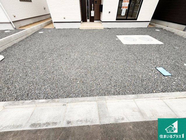 和歌山市新庄　第4期　新築一戸建ての駐車場|駐車スペース！散水栓があるので、こまめに愛車を洗えます！