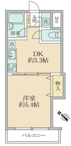 ロイヤルグリーン本郷の間取り|間取り