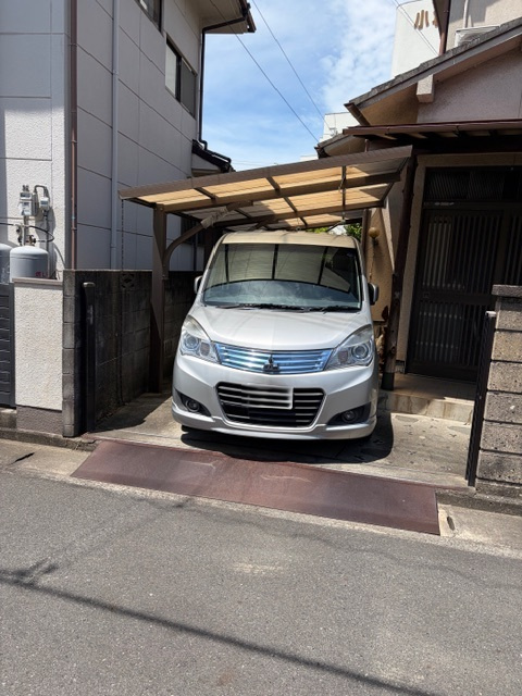 岡山市東区宍甘の駐車場