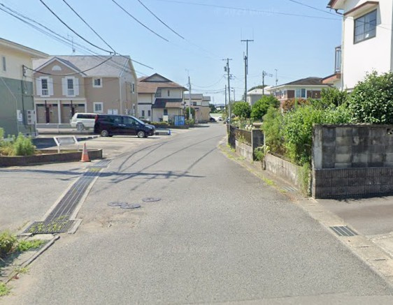 【新築戸建】　いわき市平下平窪第12　長期優良住宅の前面道路含む現地写真|南側8.01ｍ公道
