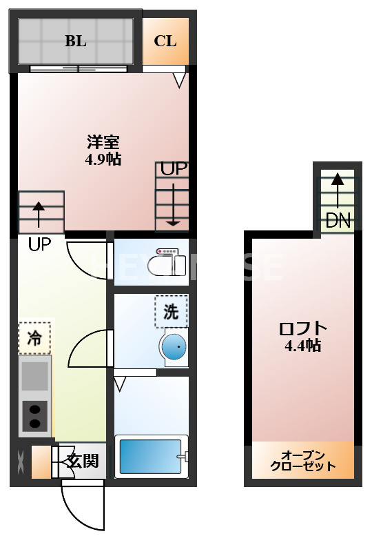 MODERN PALAZZO東彼杵の間取り