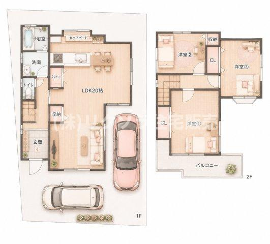 長尾元町7丁目　中古一戸建ての間取り|間取り図はいかがですか？ご希望を叶える間取りですか？リビングの広さは？水回りの位置は？カウンターキッチン？など色々な情報が集約されています。弊社ではリフォームなどのご相談も承っております。