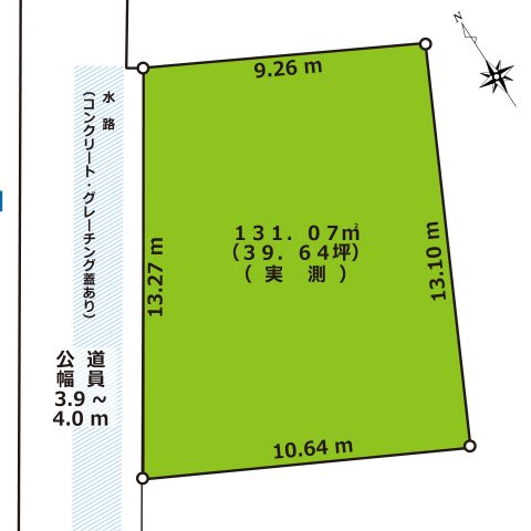 【区画図】 | 小牧市元町三丁目