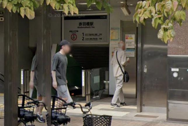 港区芝３丁目の事務所の周辺