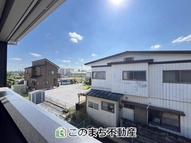CRADLEGARDEN栃木市薗部町第14の展望|バルコニーからの眺めです♪