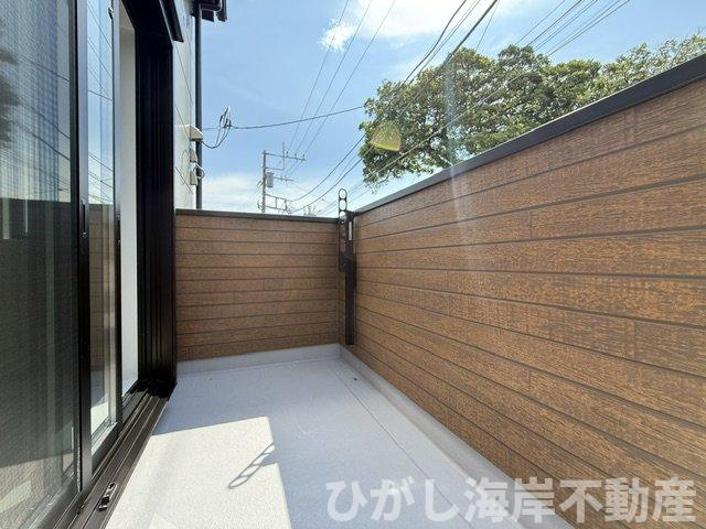 茅ケ崎市高田1丁目　新築戸建のバルコニー|バルコニー