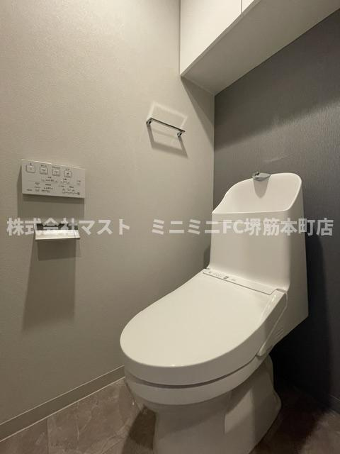 S-RESIDENCE谷町六丁目aloのトイレ