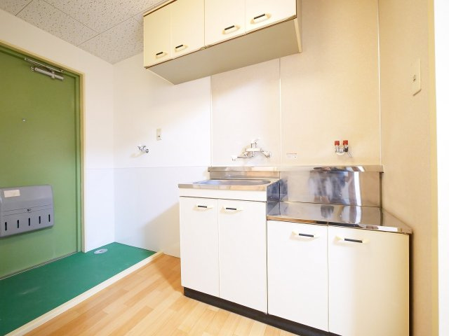 あるふぁⅡのキッチン|※写真は別の部屋のものです。