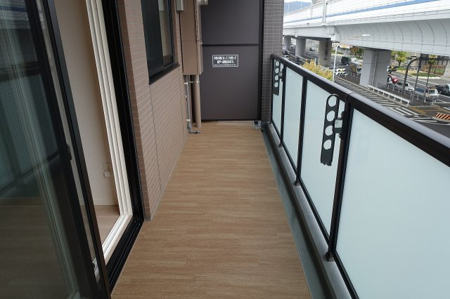 Refisia西宮のバルコニー