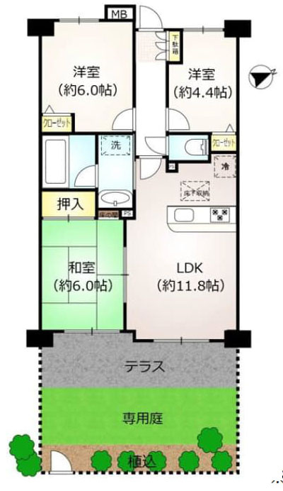 青梅市新町３丁目の中古マンション