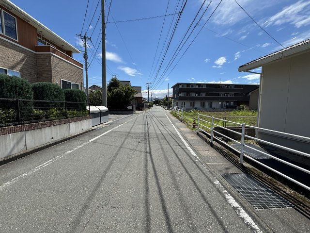 【前面道路含む現地写真】 | 菊池郡大津町大津