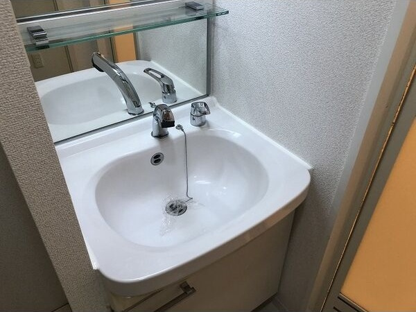 プレサンス名古屋STATIONアライブの洗面所