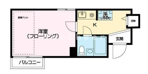 シェソワウインⅡの間取り