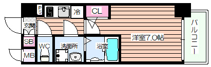 【間取り】 | エスリード大阪梅田WEST