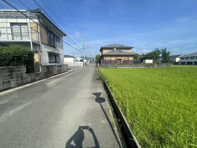 田中東町　土地の前面道路含む現地写真