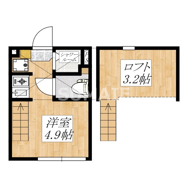 マグノリアテラスヒガシコイワの間取り|間取り☆