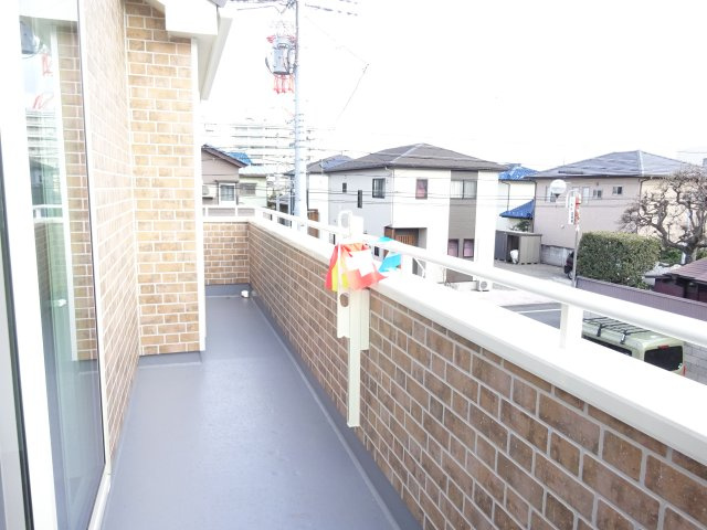 ハートフルタウン前橋市古市町254番　Ａ号棟のバルコニー|【イメージ画像】ワイドバルコニーです♪