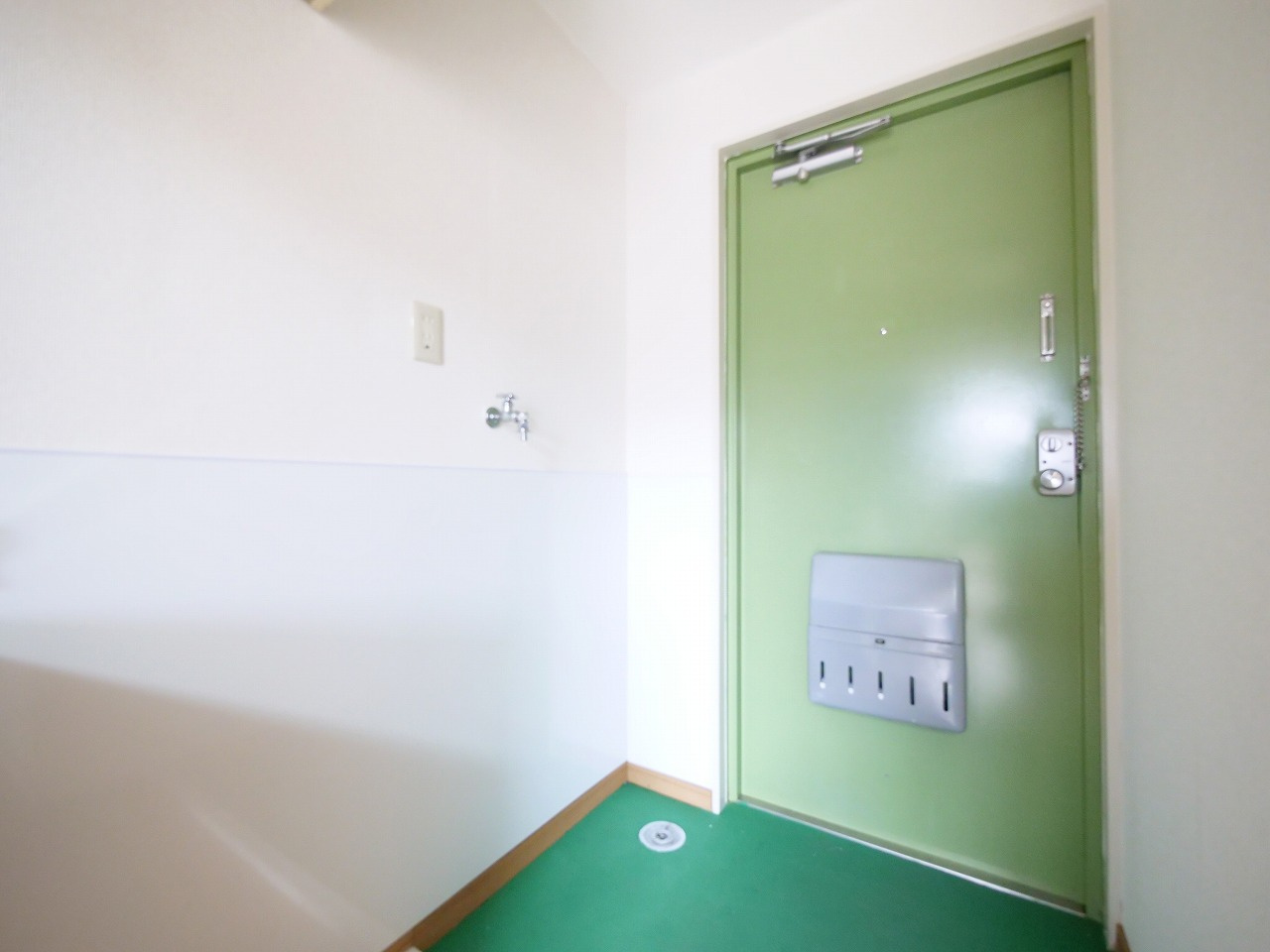 あるふぁⅡの玄関|※写真は別の部屋のものです。