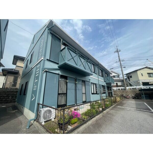グリーンヒルズAのエントランス