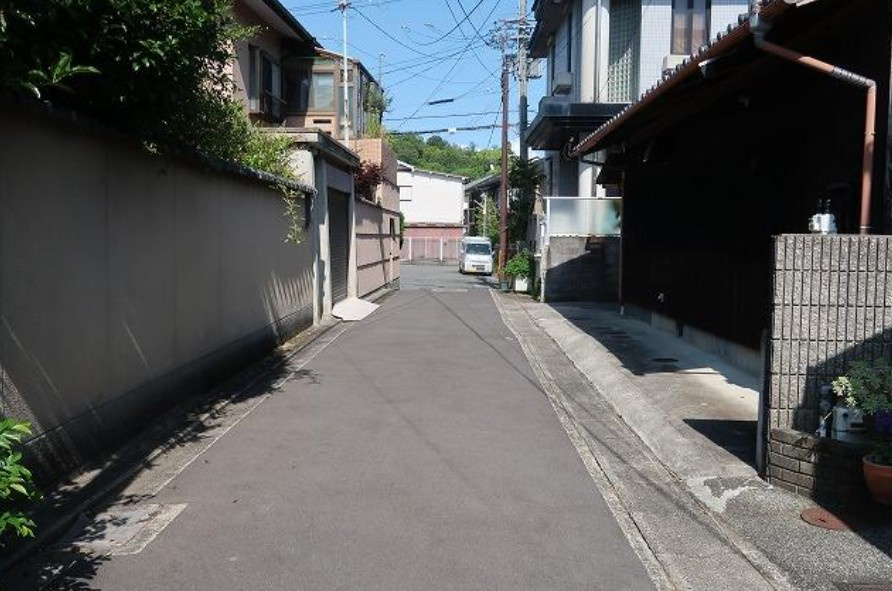 常盤神田町の前面道路含む現地写真