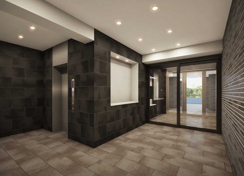MODERN PALAZZO高宮　西高宮小学校区のエントランス|MODERN PALAZZO高宮