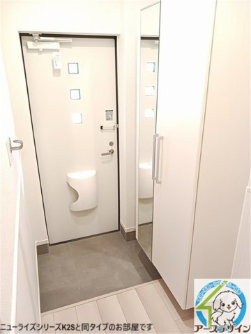 プロスペリテⅤ　B棟の玄関|同施工メーカーイメージ写真