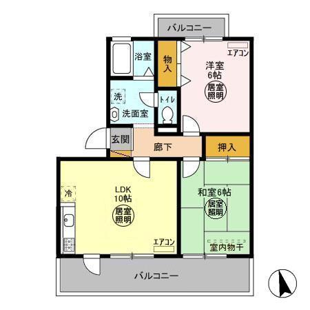 【間取り】 | トリニシティ　壱番館