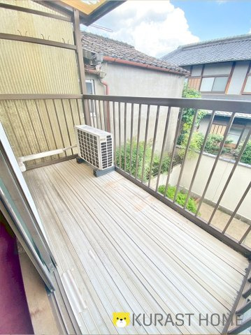 京都市南区吉祥院井ノ口町　中古戸建のバルコニー