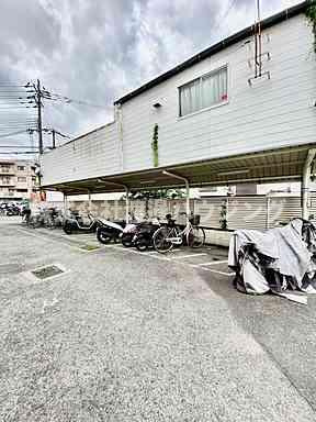 千里スカイラークのその他共用部分|バイク置き場