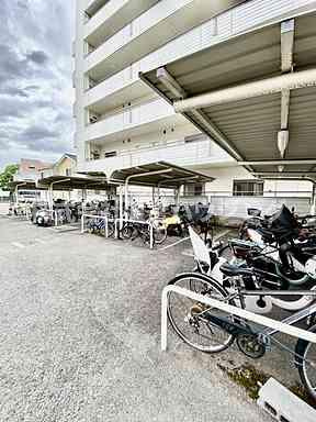 千里スカイラークのその他共用部分|駐輪場