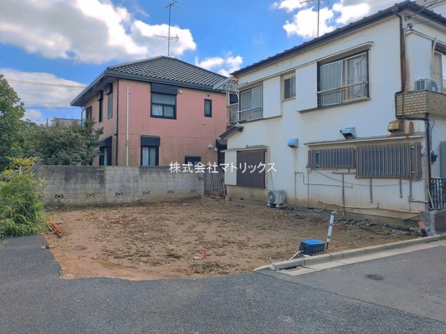 板橋区常盤台1丁目　北東角地　建築条件なし売地