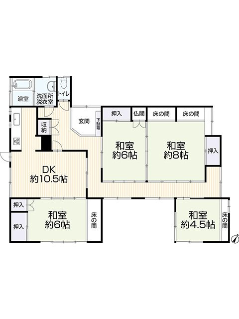 早良４丁目戸建ての間取り