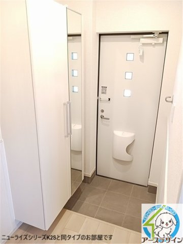 プロスペリテⅤ　B棟の玄関|同施工メーカーイメージ写真