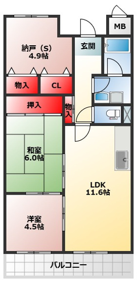【間取り】 | コンコードトキワ