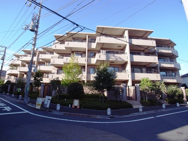 経堂レジデンスの外観|経堂レジデンス：ペット飼育可能な新耐震基準マンションです！